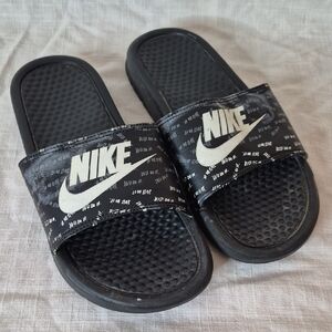 nike slides zipper